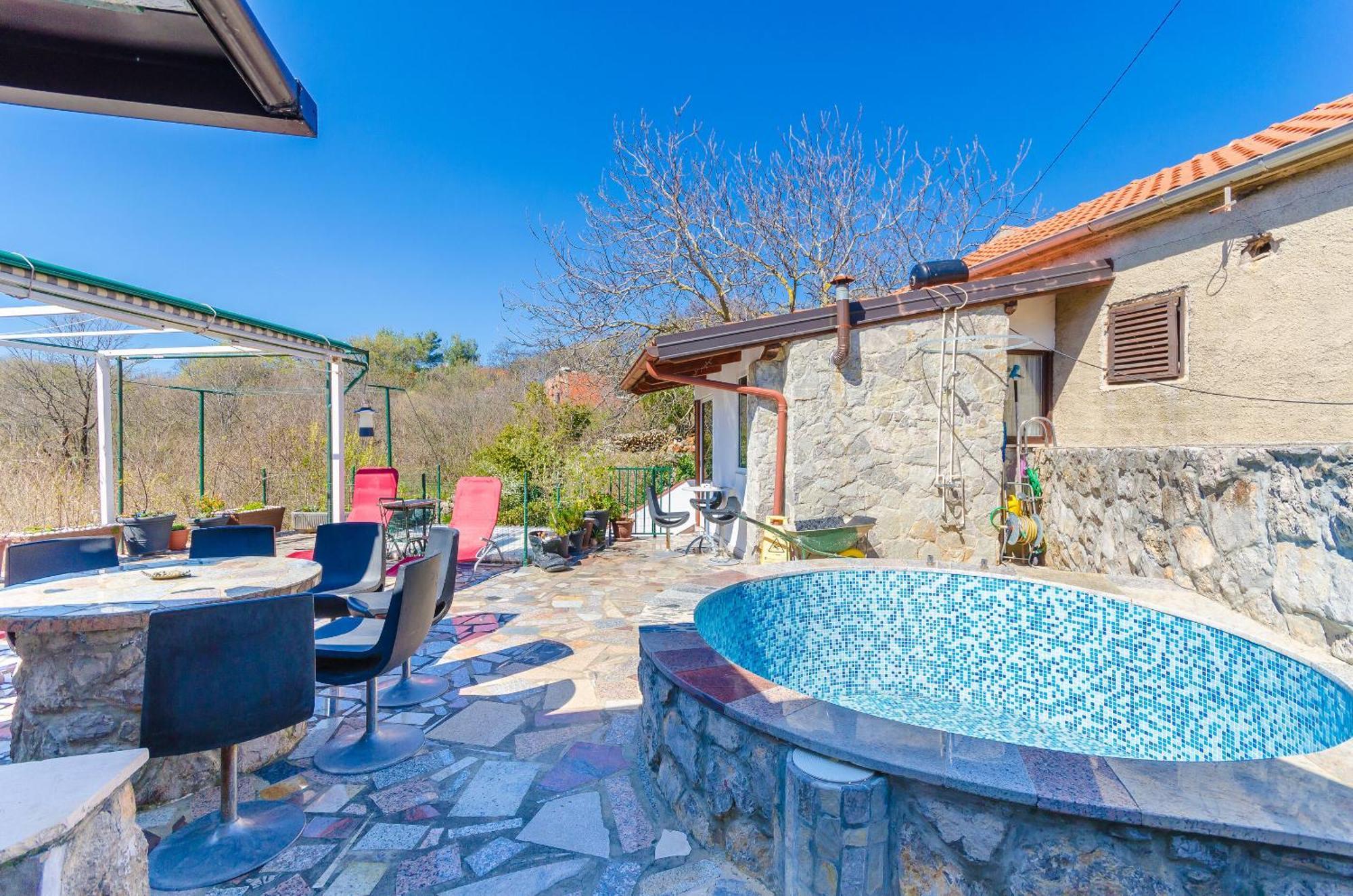 Holiday Home Ana- With Pool Kornić Exteriör bild